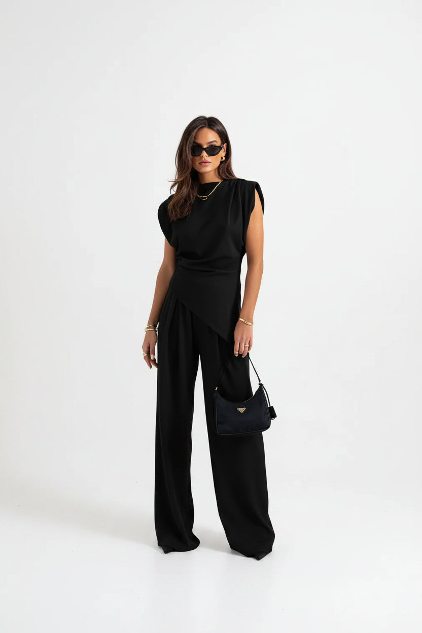 Conjunto Julia - Elegante Informal de Dos Piezas