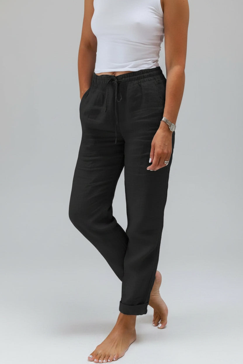 Pantalón Lorena - Lino con Stretch