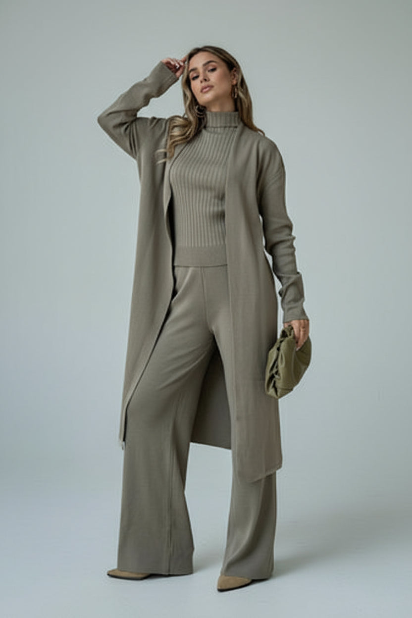 Conjunto de Tres Piezas Carmen - Casual Estiloso