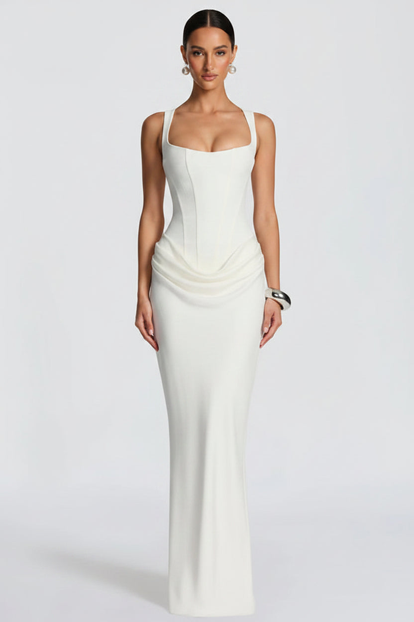 Vestido Paulina - Maxi Satinado