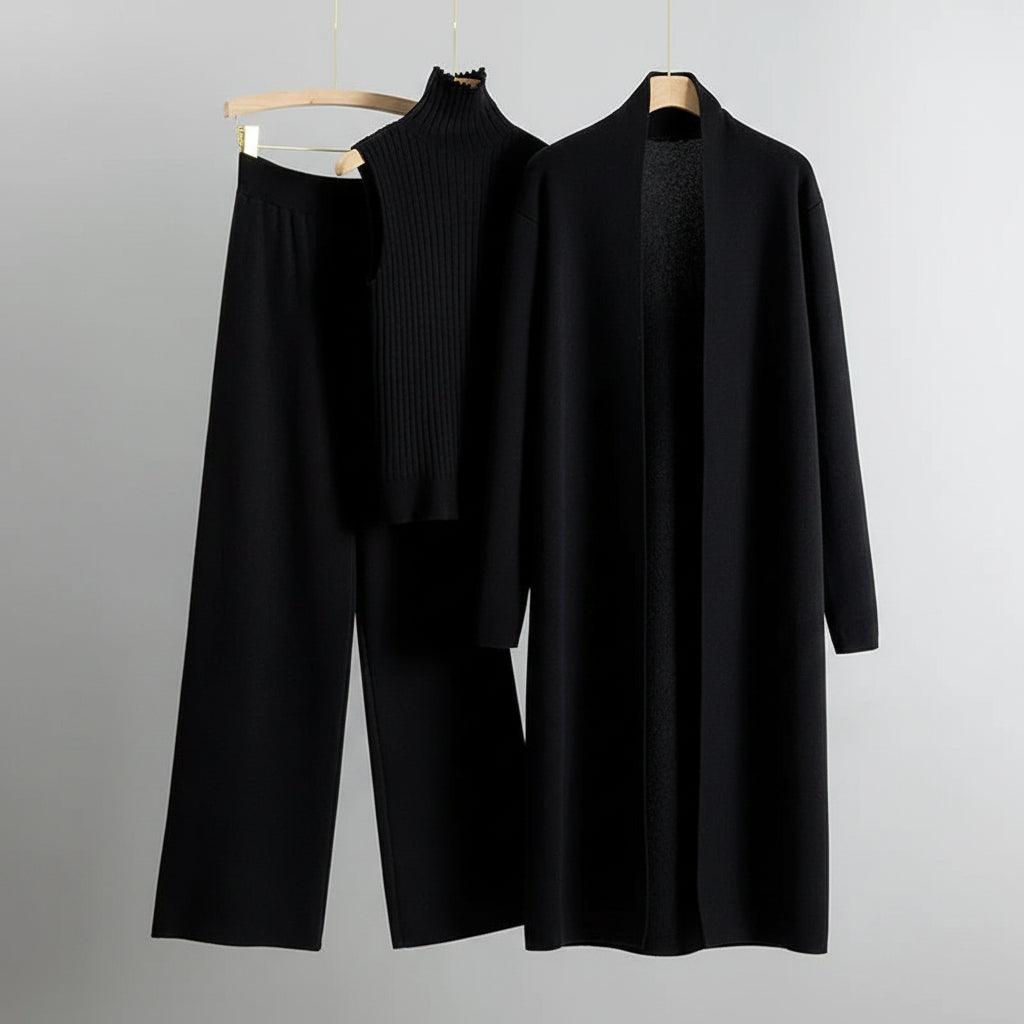 Conjunto de Tres Piezas Carmen - Casual Estiloso