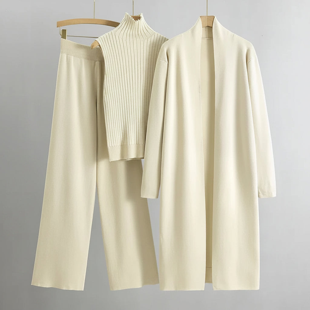 Conjunto de Tres Piezas Carmen - Casual Estiloso