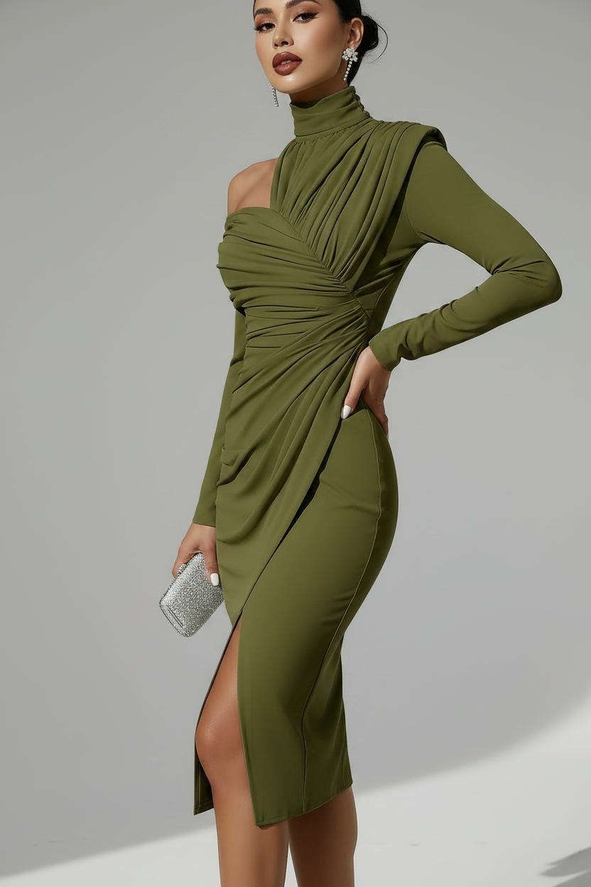 Vestido Ana - Midi de corte estructurado
