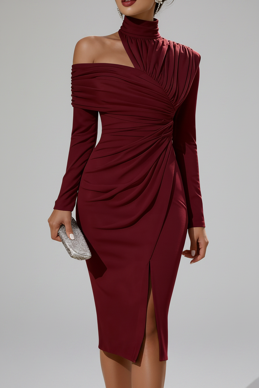 Vestido Ana - Midi de corte estructurado