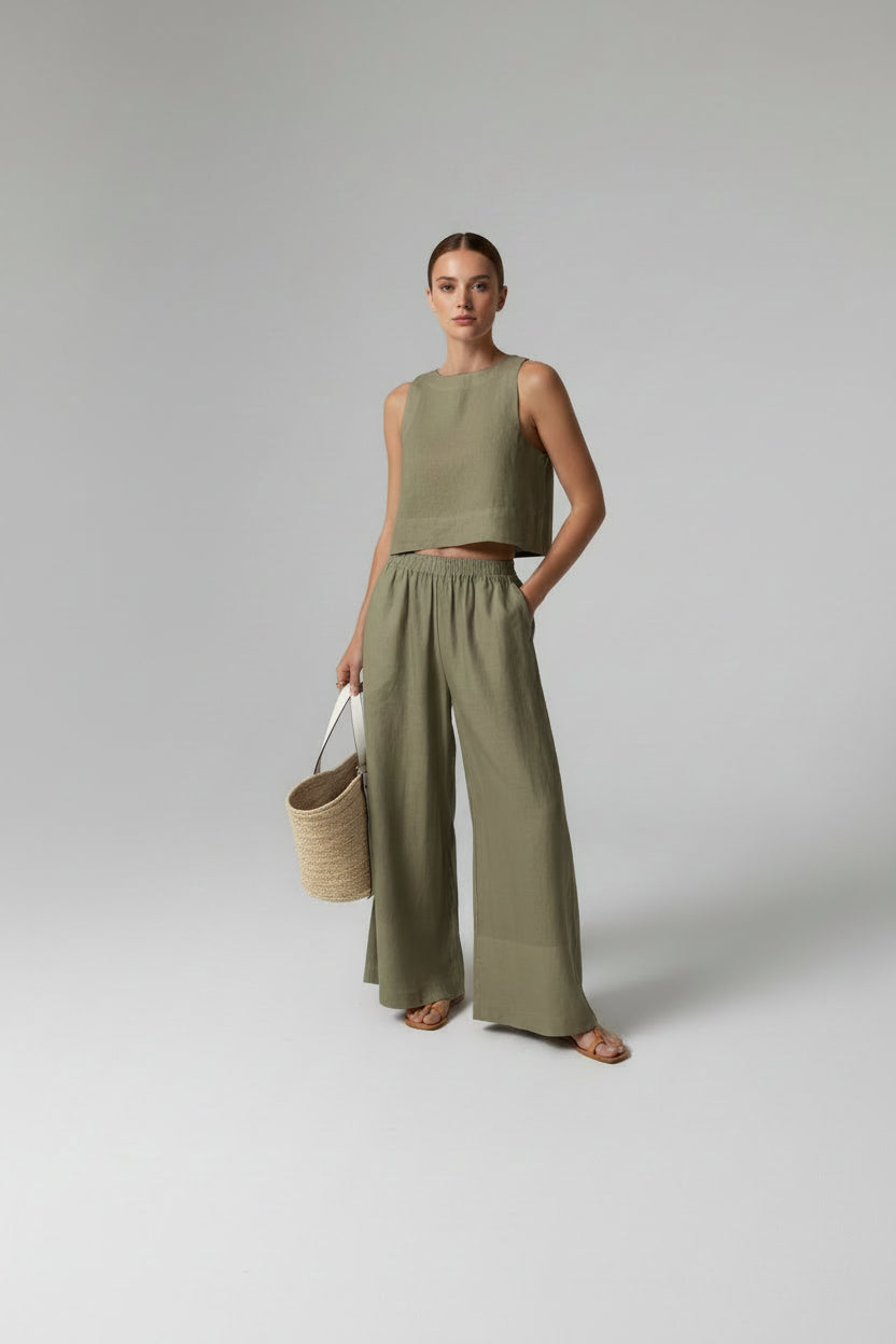 Conjunto Maga - Elegante Informal de Dos Piezas