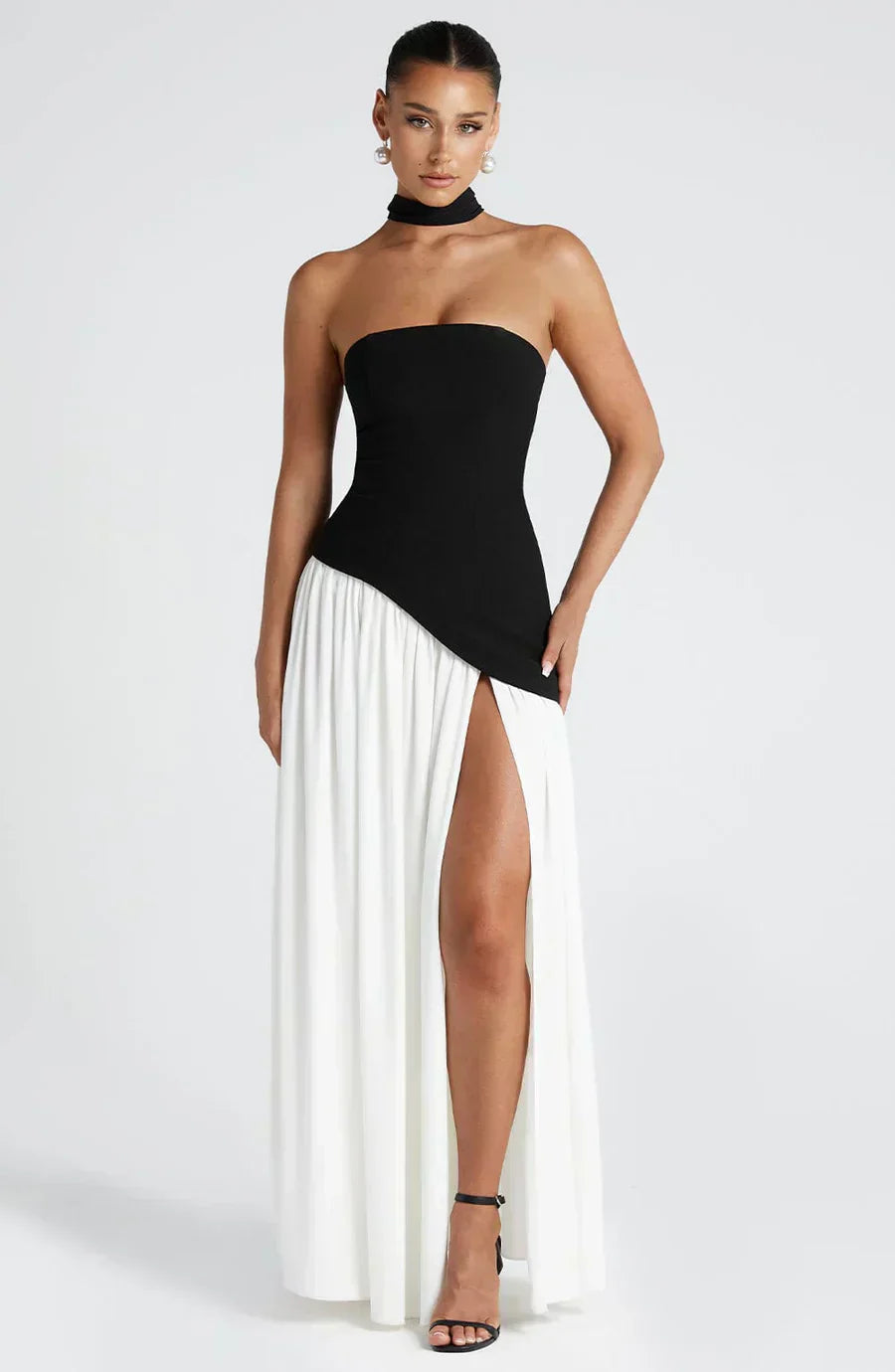 Vestido Emma - Vestido de Noche Elegante Sin Tirantes