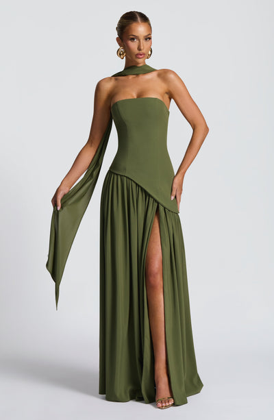Vestido Emma - Vestido de Noche Elegante Sin Tirantes