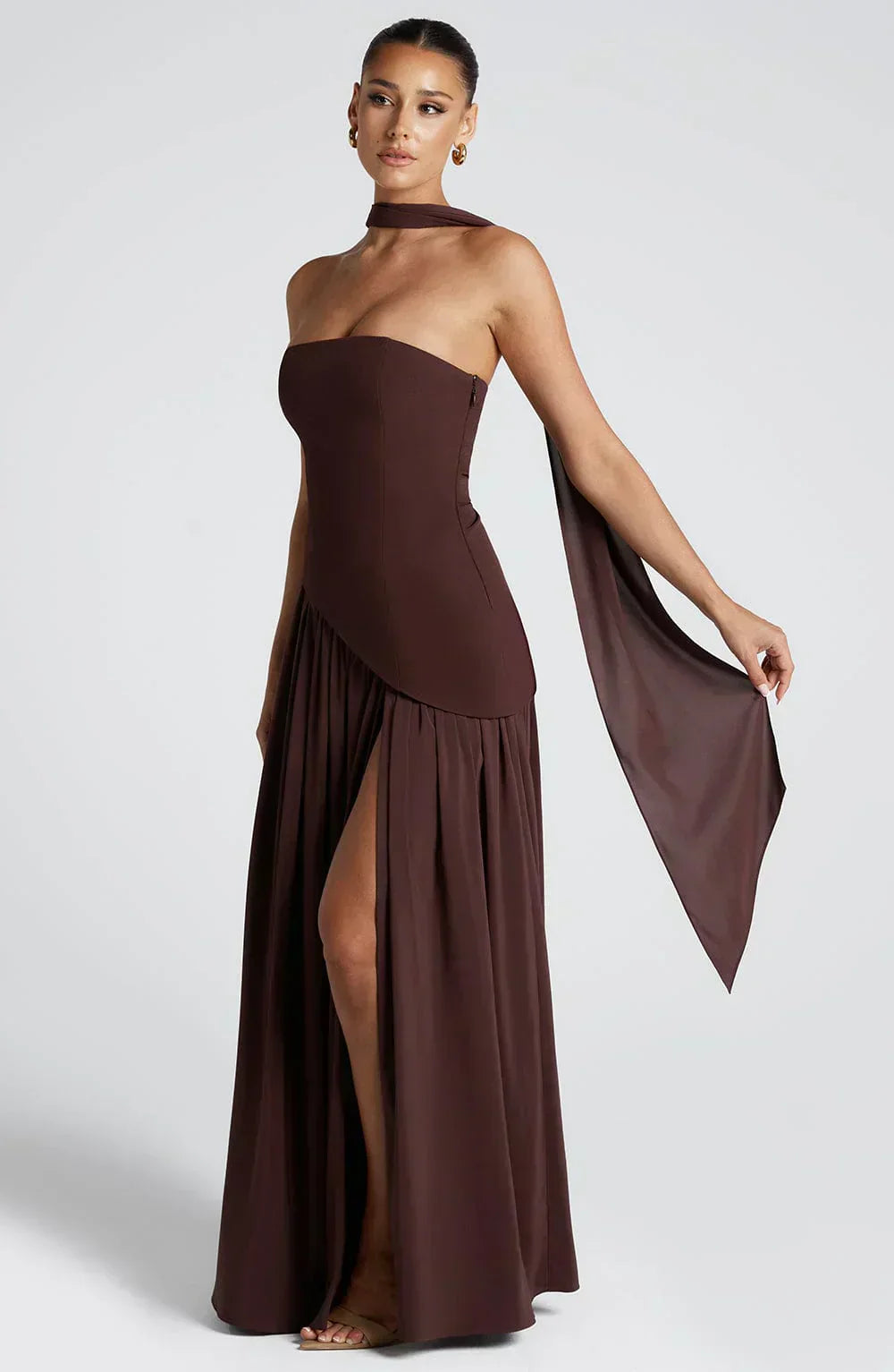 Vestido Emma - Vestido de Noche Elegante Sin Tirantes